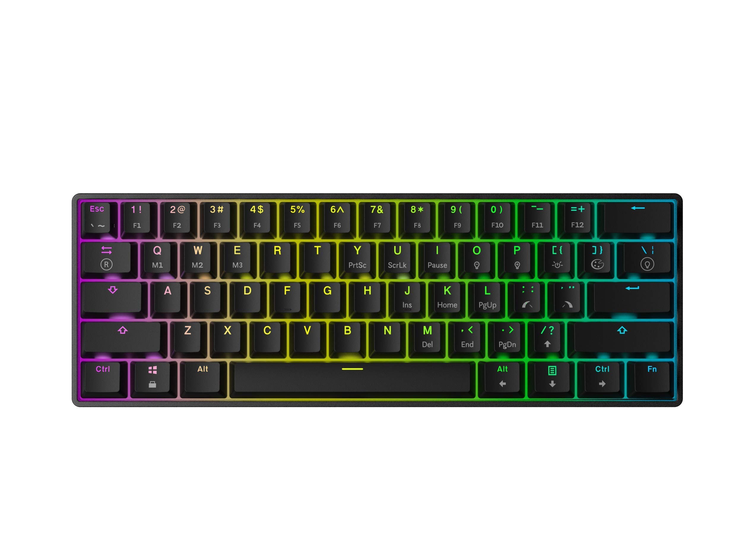 mo♡ Amazon.com: Mizar MZ60 Luna Hot Swappable Mechanical Gaming